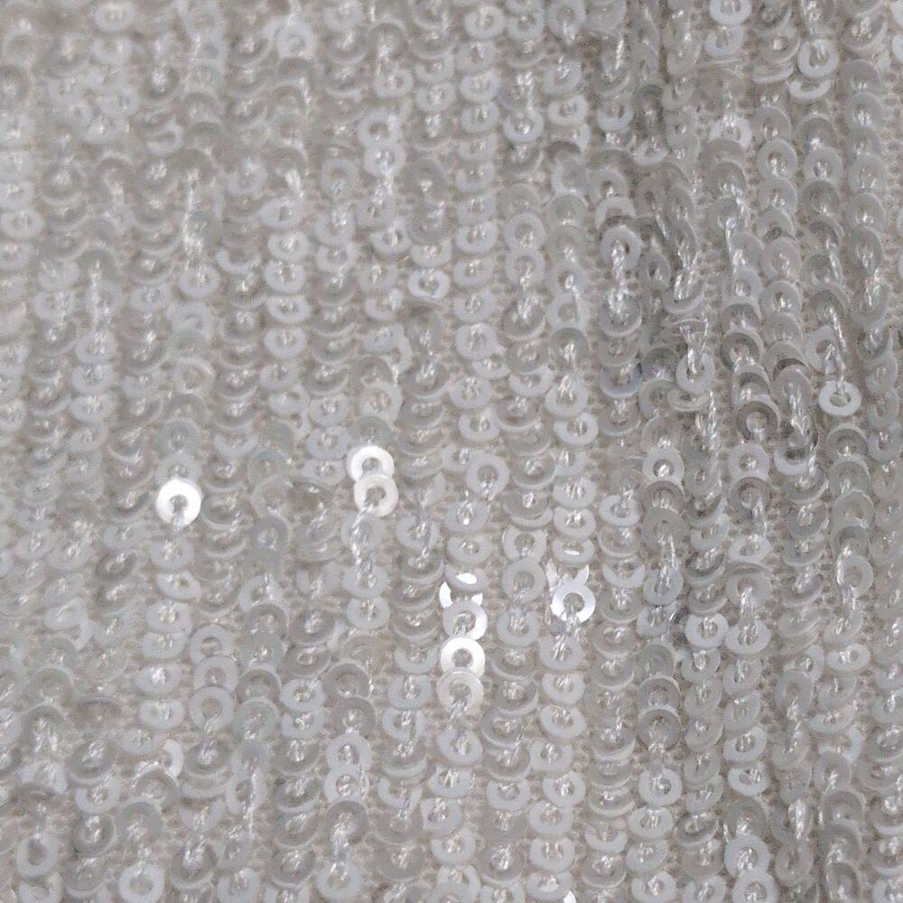 Nookie Supreme Mini White Sequins Bodycon Crisscross Straps Cutout S New - Picture 3 of 13